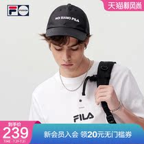 FILA FUSION Phila tide brand couple baseball cap 2021 summer new fashion sports hard top leisure cap