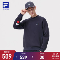 FILA ATHLETICS Philo official mens sweater 2021 Winter New loose knit jumper