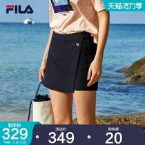 FILA Fila official womens skirt 2021 summer new culottes trend wild running sports short skirt