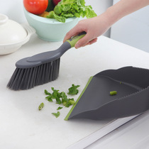 Portable dustpan broom set household pet hair feces cleaning brush car seat gap cleaning brush
