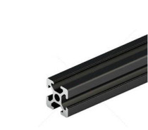 2020H black aluminum profile Black aluminum profile 20 series aluminum door European standard aluminum profile