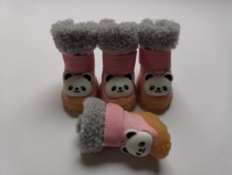 Pet dog dog shoes Teddy VIP than bear deer dog Schnauzer set of 4 Non-slip warm not to fall thick autumn and winter
