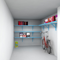 Storage Compartment Small Room Basement Garage Wall Shelving Wall Shelving Wall Wall-mounted Wall Shelving Wall Shelves
