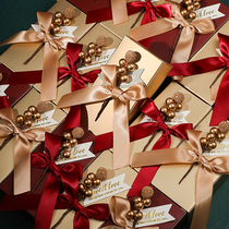 Wedding supplies book wedding candy box wedding special ins Wind wedding candy companion gift box empty box box packaging box