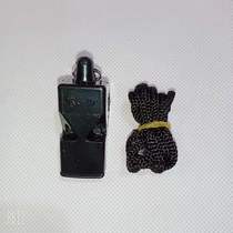 Thunder 300 seedless whistle black plastic referee special whistle Coach supplies basketball whistle sport whistle