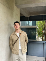 Usu Mirarror 2021 ins trend light and simple casual workmanship lapel jacket jacket mens spring and autumn style