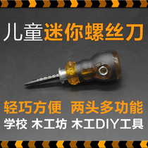 Child Woodworking Multifunction Screwdriver Woodworking Room DIY Tool School Creator Education Kindergarten Elementary School