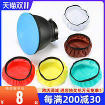 18cm standard cover soft light cloth color filter film studio film light soft light photography 55cm standard cover 42cm radome