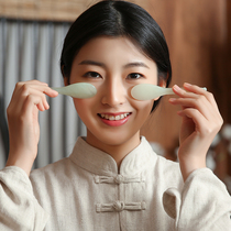 Natural jade stone plank facial beauty stick scraping whole body universal facial artifact female eye special back