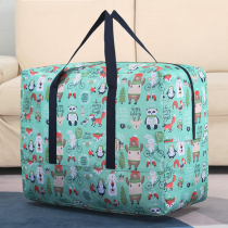 Cartoon waterproof Oxford cloth quilt bag kindergarten cotton quilt clothing luggage storage moving bag bag
