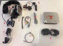 Beauty Plus Lions Race Titanium Passenger Original Accessories Power 3 5 Line Stent Ear Hood Decoder Mcoptic Wire