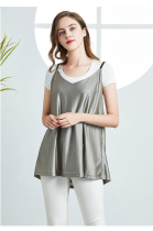 Anti-radiation new silver fiber clothing pregnant women wear close-fitting work computer invisible bellyband sling protective clothing