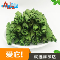 Small pet District 2020 New mulberry leaf crispy roll Hay hamster rabbit Chinchow nutrition pasture snack