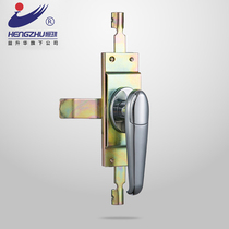 Hengzhu cabinet lock MS308-2A-1 zinc alloy with key handle lock distribution cabinet door lock MS308-4