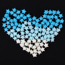 Paper five-pointed star Finished product Lucky Star Folded wishing star bottle Stacked star paper to send boyfriend girlfriend birthday gift