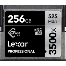 Lexar 256G CFast2 0 card 3500x 525M s high-speed 1DX2 C200 memory card XC10