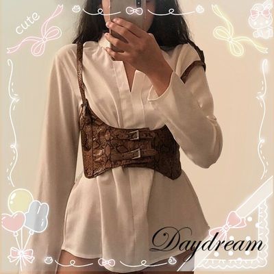 taobao agent Suspenders, waist belt, vest, Lolita style, for girls, lifting effect