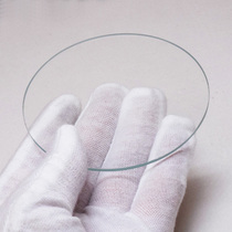 Glass custom-made small size round ordinary thin glass plate custom-made garden white glass sheet custom-made square rectangular