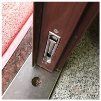 Security door bolt door bolted underbolt primary and secondary door buttoned bolt heaven and earth bolt double open invisible gate bolt lock accessory