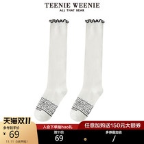 TeenieWeenie Bear socks female 2021 Spring Summer new womens TTAY21S502A