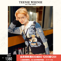 TeenieWeenie bear loose Korean version of the thin sweater cardigan jacket retro Hong Kong taste womens autumn new