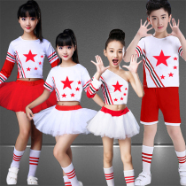 61 children cheerleader to serve men and women Football Baby Games Toddlers dress fluffy dress Performance suit