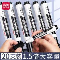 20 powerful large-capacity whiteboard pens Whiteboard pens Blackboard water pens Erasable blackboard pens Water-based erasable whiteboard writing pens for teachers Blackboard special pens