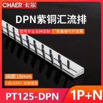 CHAER Carl PT125-DPN 32 40A GB 1p N air switch terminal copper Bus Bar