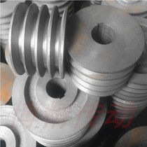 Precision cast iron four groove belt pulley triangle pulley outer diameter 120-300mm4 slot B type motor wheel B type groove wheel