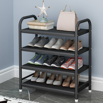  Simple shoe rack Household economical small door dust-proof storage artifact Dormitory indoor good-looking multi-layer shoe cabinet