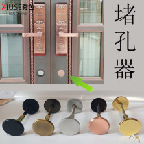 Plug door hole anti-theft cover door opening door patch metal cover blocking anti-theft door plug door cover