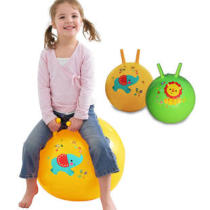 Toddler large horn ball baby inflatable jumping ball fitness toy childrens feeling thick yoga ball