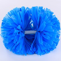 Pair of 2 Handmade Flowers Embroidered Ball Square Dancing Colorful cheerleaders Flower Ball School Handle Lara