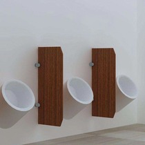 Public toilet partition urinal baffle mens toilet squat barrier moisture-proof urinal partition urine plate