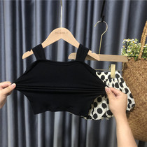 Baby girl camisole little girl small vest Girls 2021 summer new childrens summer top camisole