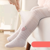 Childrens socks spring and autumn winter baby pantyhose spring and summer thin Baby Baby Baby Big pp conjoined mesh anti mosquito