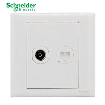 Schneider switch socket panel switch C86 elegant series switch socket TV phone socket C850