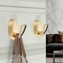 Golden clothes hook single hook entry door back shoe cabinet adhesive hook modern simple wardrobe inside coat hook Wall clothes