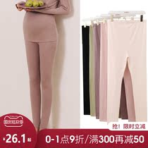 Pregnant womens autumn pants pregnant womens pants spring and autumn pregnancy warm pants large size leggings cotton wool pants