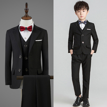 Childrens dress boy English wind spring and autumn flower girl suit piano performance clothes boy host small suit suit suit