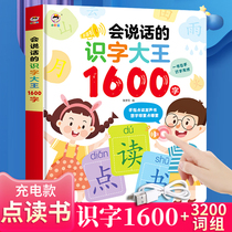 Will speak Literate King 1600 Words With Sound Book Toddler Child Finger Point Read Vocal wallchart Cognitive Theorist
