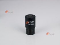 WF10X 18mm wide field of view 10x eyepiece Biological microscope interface 23 2mm
