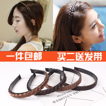 Twist braid wig hair hoop Hanfeng jewelry non-slip with toothed head hoop pressure hair bangs hairwear headgear