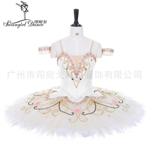 Sleeping Beauty ballet gauze skirt performance suit TUTU skirt childrens high-end split ballet competition YAGP performance suit customization