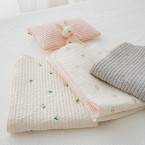 Little cute Korean newborn baby sheets children sweat-absorbing mattress baby thin high density dust-free mat
