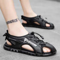 Sandals mens summer breathable 2022 New wave Driving outdoor non-slip beach dual-use with male slippers
