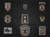 Handling US original goods US ARMY Army UCP Color SSI Unit arm Chapter of the United States