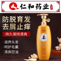 Ginger shampoo anti-hair loss hair growth hair growth hair development shampoo anti-dandruff anti-itching oil-control shampoo