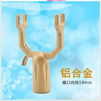 Telescopic stainless steel clothes top Clothes Clothes Rack fork head accessories aluminum alloy household clothes stick home