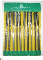 Shanghai Shanghai Gong one brand plastic handle plastic File 5 × 180mm 10 sets
